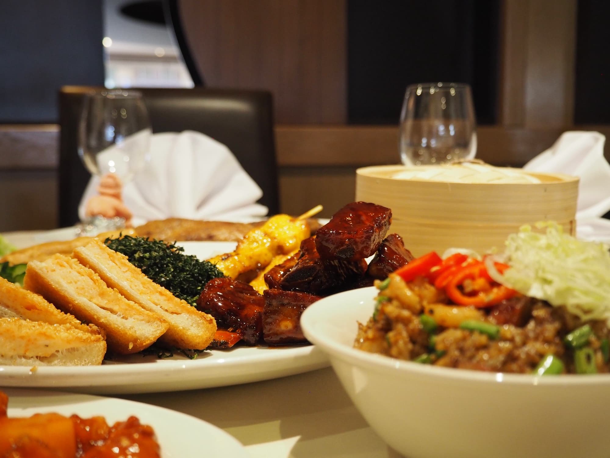 Buffet menu preview